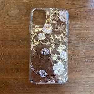 kate spade pink blossoms iPhone 11 case